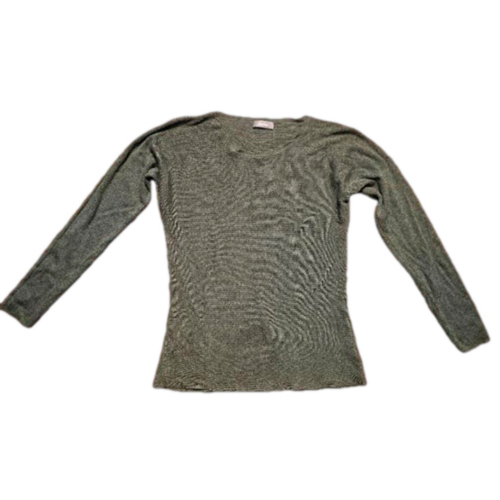 NEIMAN MARCUS long sleeve grey sweater. Size M. EXCELLENT CONDITION!